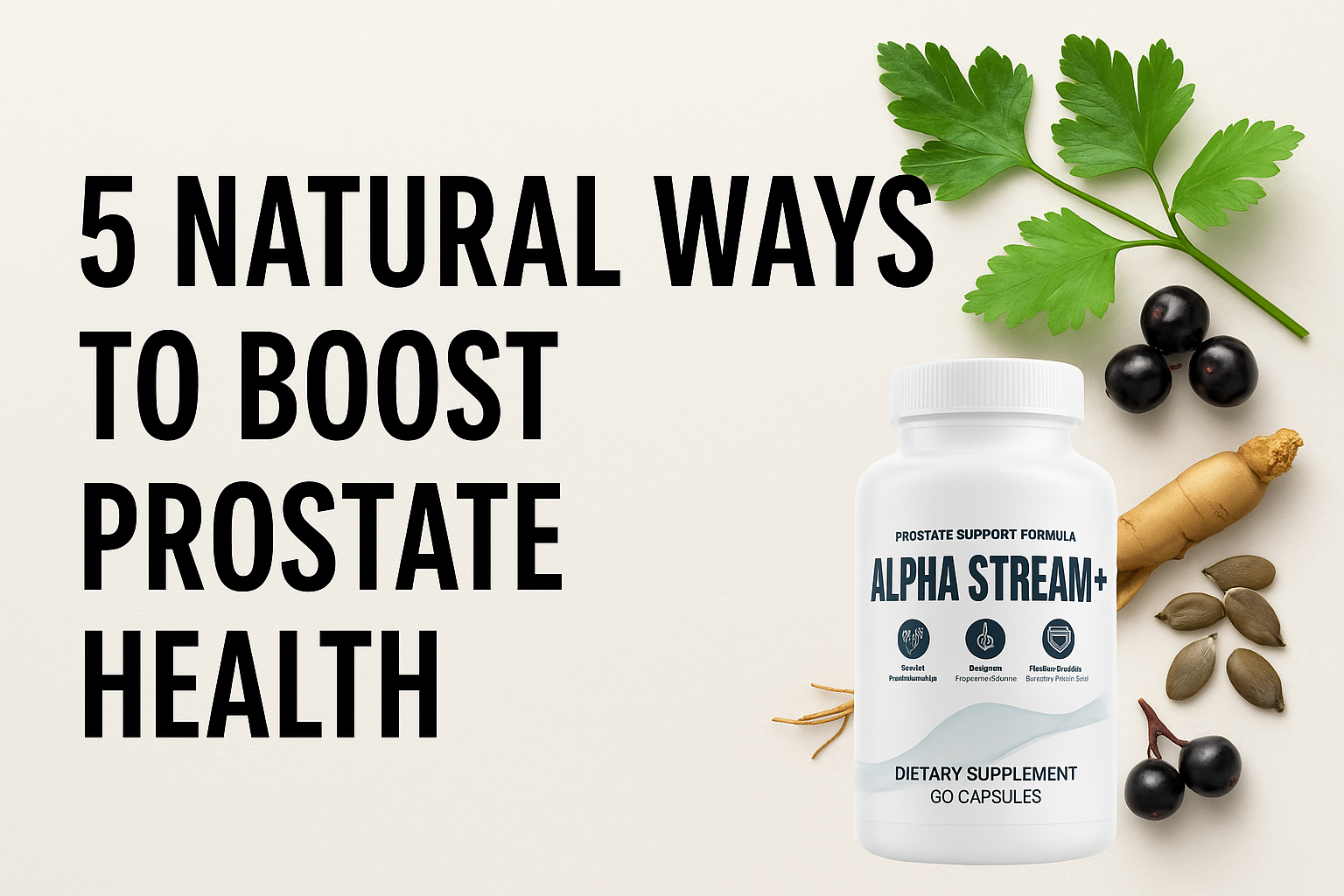 Thumbnail for 5 Natural Ways to Boost Prostate Health